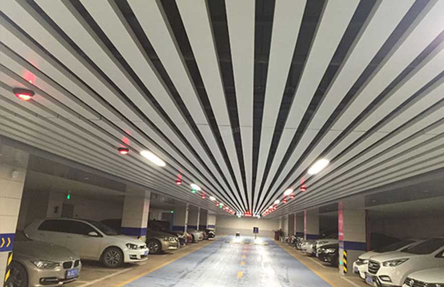 湖南遠(yuǎn)大地下停車場