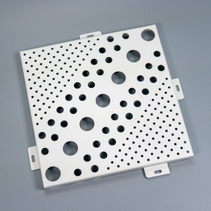 外墻定制造型沖孔鋁單板
